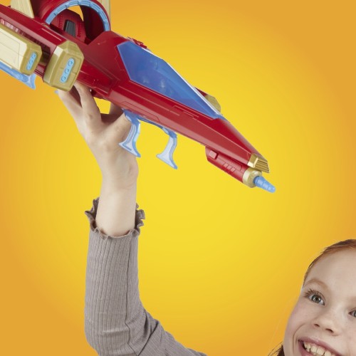 Hasbro Marvel Avengers Epic Hero Series Iron Man Repulsor Blast Battle Jet 4" Iron-Man 2-Pack & Gear F9329 5010996230867