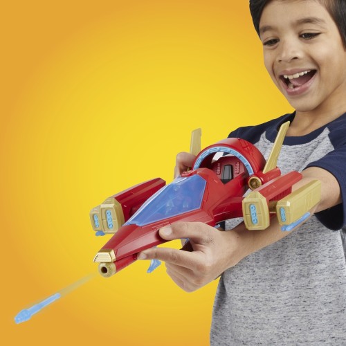 Hasbro Marvel Avengers Epic Hero Series Iron Man Repulsor Blast Battle Jet 4" Iron-Man 2-Pack & Gear F9329 5010996230867