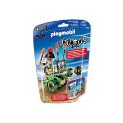 Playmobil Πράσινο Κανόνι Με Καπετάνιο Πειρατή 6162 4008789061621