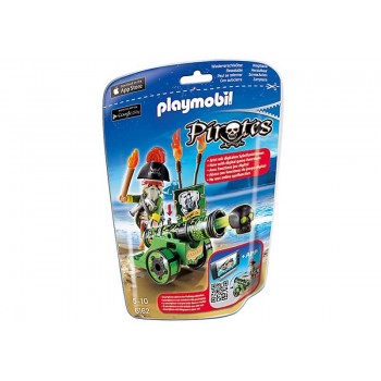 Playmobil Πράσινο Κανόνι Με Καπετάνιο Πειρατή 6162 4008789061621