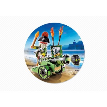 Playmobil Πράσινο Κανόνι Με Καπετάνιο Πειρατή 6162 4008789061621