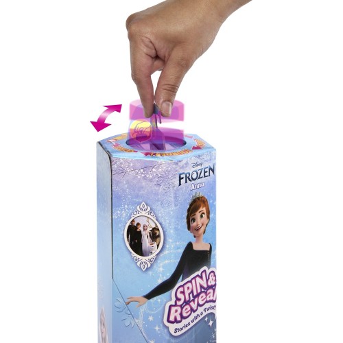 Mattel Disney Frozen Disney Frozen Spin And Reveal Anna Κούκλα HXD27 194735226863