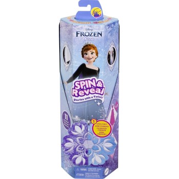 Mattel Disney Frozen Spin And Reveal Anna HXD27 194735226863