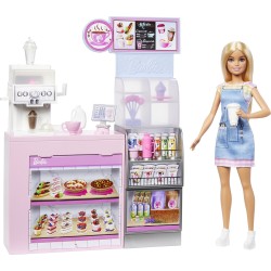 Mattel Barbie Καφετέρια HXN94 194735235568