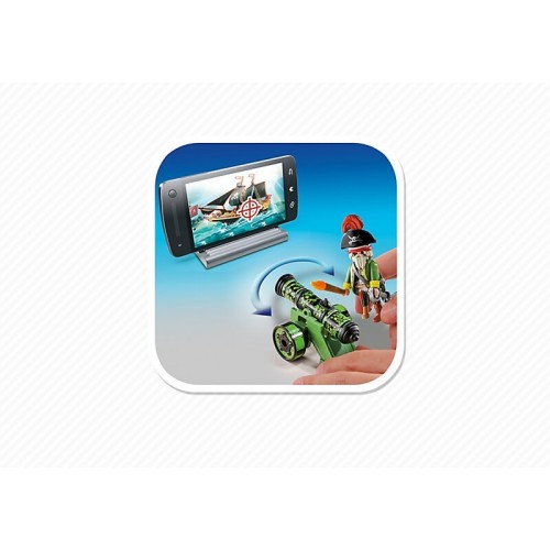 Playmobil Πράσινο Κανόνι Με Καπετάνιο Πειρατή 6162 4008789061621