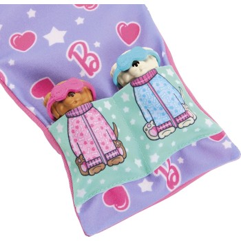 Mattel Barbie Sleepover Με Κουταβάκια HXN01 194735234592