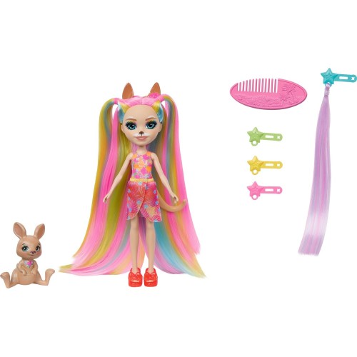 Mattel Enchantimals Sunshine Beach  Katrice Kangaroo And Hop HTJ70 194735191543