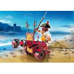 Playmobil Κόκκινο Κανόνι Με Κουρσάρο 6163 4008789061638