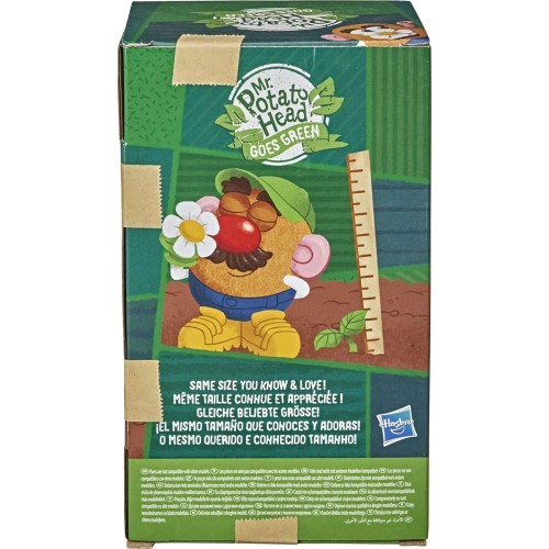 Hasbro Mr. Potato Goes Green, 15 Parts And Pieces Made With Plant-Based Plastic,  F1053 5010993763528