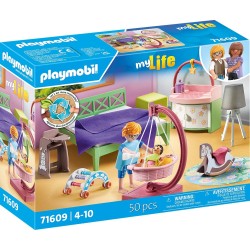 Playmobil Sleeping Room With Baby Play Corner 71609 4008789716095