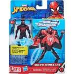 Hasbro Spiderman Marvel Spider-Man Aqua Web Warriors 4-Inch Miles Morales With Refillable Water Gear Accessory F7847 / F8402 501