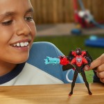 Hasbro Spiderman Marvel Spider-Man Aqua Web Warriors 4-Inch Miles Morales With Refillable Water Gear Accessory F7847 / F8402 501