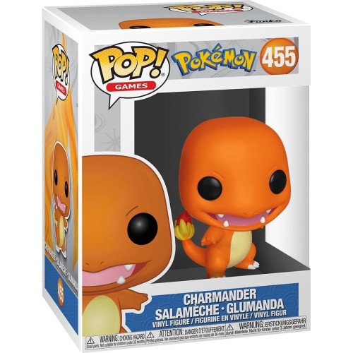 Funko Pop! Games: Pokemon - Charmander Salameche Glumanda - Collectable  077402 889698504034