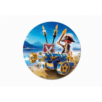 Playmobil Μπλε Κανόνι Με Πειρατή 6164 4008789061645