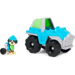 Spin Master paw patrol, rexs dinosaur rescue vehicle with collectible action figure,  t 097739 778988507902