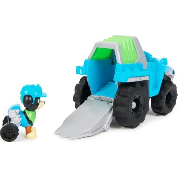 Spin Master paw patrol, rexs dinosaur rescue vehicle with collectible action figure,  t 097739 778988507902