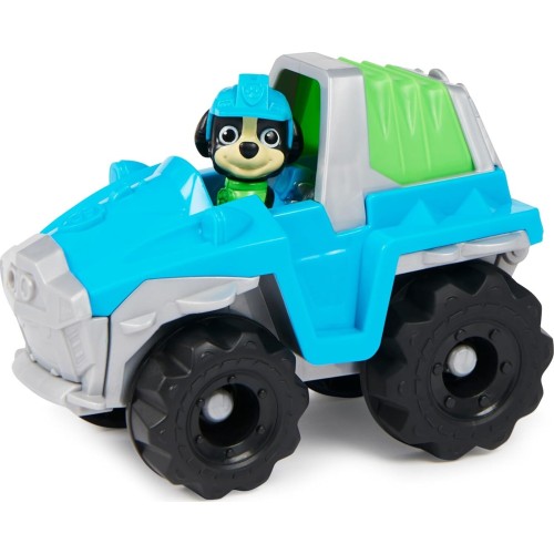 Spin Master paw patrol, rexs dinosaur rescue vehicle with collectible action figure,  t 097739 778988507902