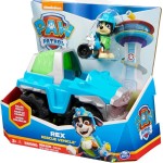 Spin Master paw patrol, rexs dinosaur rescue vehicle with collectible action figure,  t 097739 778988507902