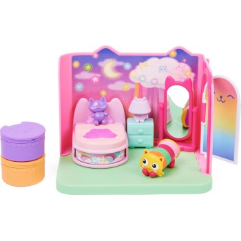 Spin Master Gabbys Dollhouse Κουκλόσπιτο Gabbys, Pillow Cat's Sweet Dreams Και 3 Αξεσουάρ 092135 778988374115