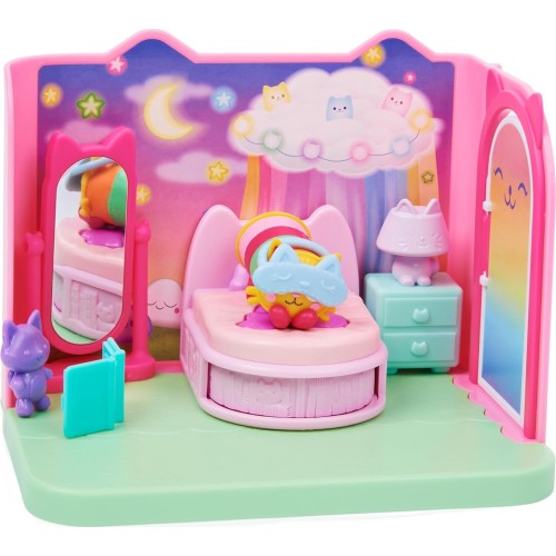 Spin Master Gabbys Dollhouse Κουκλόσπιτο Gabbys, Pillow Cat's Sweet Dreams Και 3 Αξεσουάρ 092135 778988374115