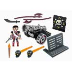 Playmobil Μαύρο Κανόνι Με Πυροβολητή 6165 4008789061652