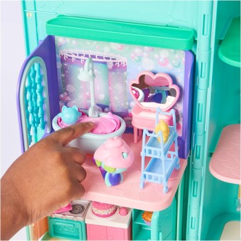 Spin Master Gabbys Dollhouse Κουκλόσπιτο Gabbys, Mercat Primp & Pamper Bathroom Με Φιγούρα Mercat Και 3 Αξεσουάρ 092134 77898837