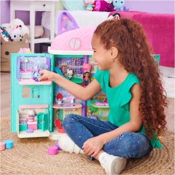 Spin Master Gabbys Dollhouse Κουκλόσπιτο Gabbys, Mercat Primp & Pamper Bathroom Με Φιγούρα Mercat Και 3 Αξεσουάρ 092134 77898837