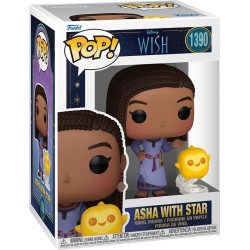 Funko Disney Pop! And Buddy:  Wish - Asha - Collectable Vinyl Figure - Gift Idea - 084465 889698724203