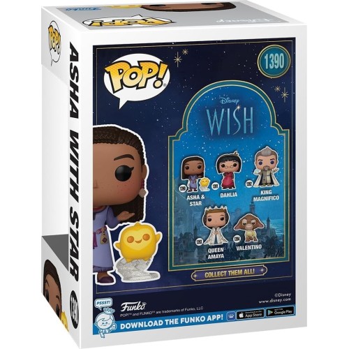 Funko Disney Pop! And Buddy:  Wish - Asha - Collectable Vinyl Figure - Gift Idea - 084465 889698724203
