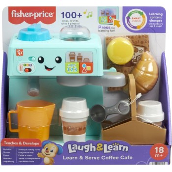 Mattel Fisher-Price Laugh And Learn & Serve Coffee Cafe HYR99 194735254774