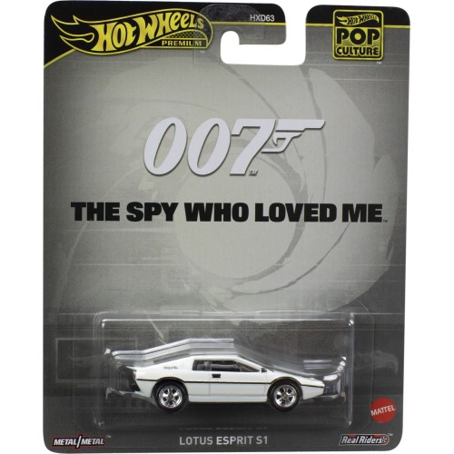 Mattel Hot Wheels Pop Culture The Spy Who Loved Me Lotus Esprit S1 HXD63 / HXD98 194735227839