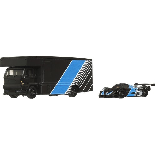 Mattel Hot Wheels Car Culture: Team Transport Sauber Mercedes C9 & Fleet Flyer Όχημα Παιχνίδι FLF56 / HRV41 194735186198
