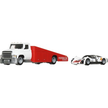 Mattel Hot Wheels Car Culture: Team Transport '66 Porsche 906 Carrera 6 & Carry On FLF56 / HRV47 194735186204