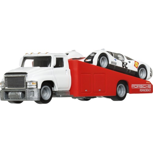 Mattel Hot Wheels Car Culture: Team Transport '66 Porsche 906 Carrera 6 & Carry On FLF56 / HRV47 194735186204