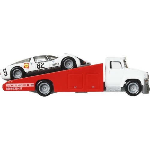 Mattel Hot Wheels Car Culture: Team Transport '66 Porsche 906 Carrera 6 & Carry On FLF56 / HRV47 194735186204