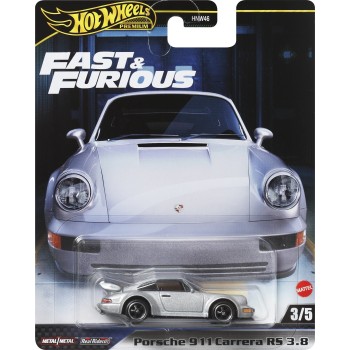 Mattel Hot Wheels Fast & Furious Porsche 911 Carrera RS 3.8 Όχημα Παιχνίδι HNW46 / HRT97 194735185771