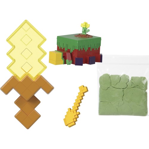 Mattel Minecraft Mini Mode Mining Παιδική Φιγούρα Παιχνιδιού Εξόρυξης HTK99 / HTL01 194735192915