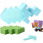 Mattel Minecraft Mini Mode Mining Παιδική Φιγούρα Παιχνιδιού Εξόρυξης HTK99 / HTL00 194735192939