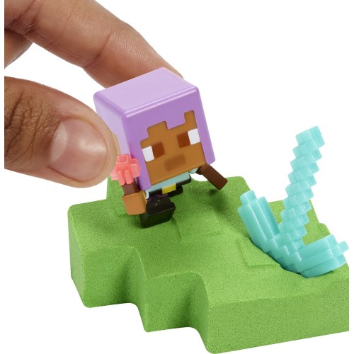 Mattel Minecraft Mini Mode Mining Παιδική Φιγούρα Παιχνιδιού Εξόρυξης HTK99 / HTL00 194735192939