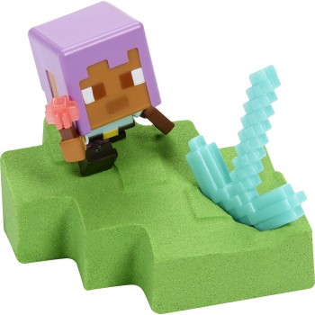Mattel Minecraft Mini Mode Mining Figure HTK99 / HTL00 194735192939