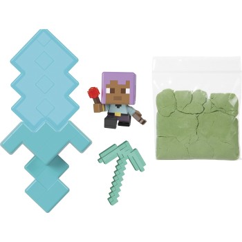 Mattel Minecraft Mini Mode Mining Παιδική Φιγούρα Παιχνιδιού Εξόρυξης HTK99 / HTL00 194735192939