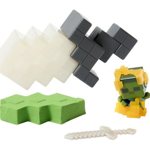 Mattel Minecraft Mini Mode Mining Παιδική Φιγούρα Παιχνιδιού Εξόρυξης HTK99 / HTL02 194735192960