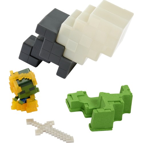 Mattel Minecraft Mini Mode Mining Παιδική Φιγούρα Παιχνιδιού Εξόρυξης HTK99 / HTL02 194735192960