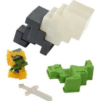 Mattel Minecraft Mini Mode Mining Figure HTK99 / HTL02 194735192960