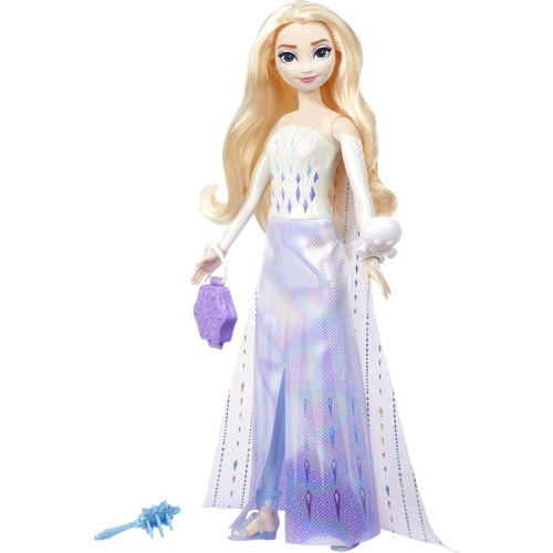 Mattel Disney Frozen Spin & Reveal Elsa Doll HTG25 194735189380