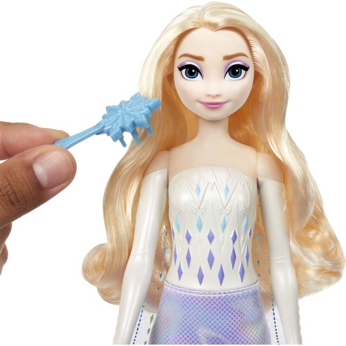 Mattel Disney Frozen Spin & Reveal Elsa Doll HTG25 194735189380