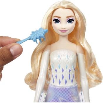 Mattel Disney Frozen Spin & Reveal Elsa Doll HTG25 194735189380