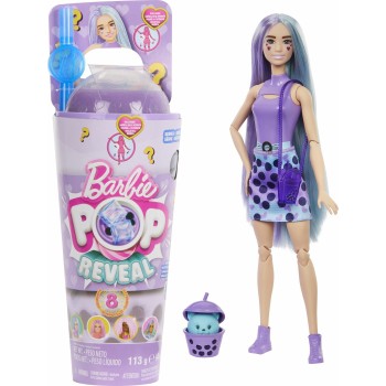 Mattel Barbie Pop Reveal Doll Bubble Tea Series - Taro Milk HTJ19 194735191253