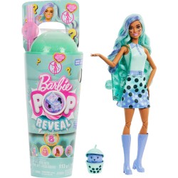 Mattel Barbie Pop Reveal Doll Bubble Tea Series - Green Tea HTJ21 194735191246