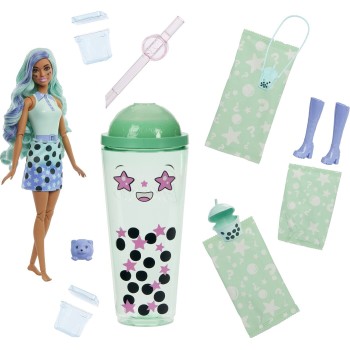 Mattel Barbie Pop Reveal Κούκλα Bubble Tea Series - Green Tea HTJ21 194735191246